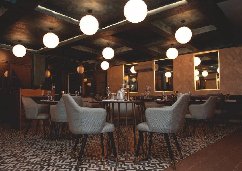 355 Restaurant & Lounge dining interior
